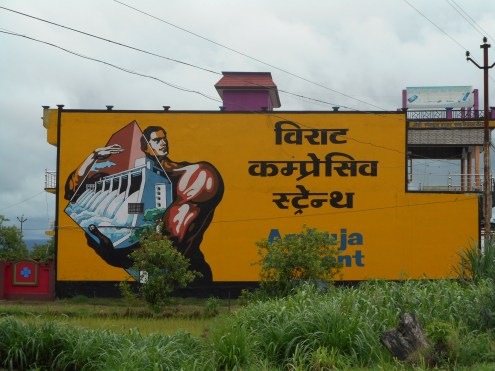 One thing which kept us distracted on the road were this amazing murals found everywhere!!!
